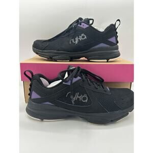 Ryka Black and Purple Athletic Shoes